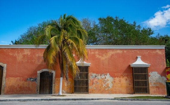 Casa de la Emperatriz Carlota en Sisal, Yucatán.